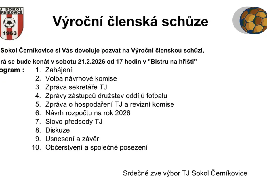 Výroční členská schůze